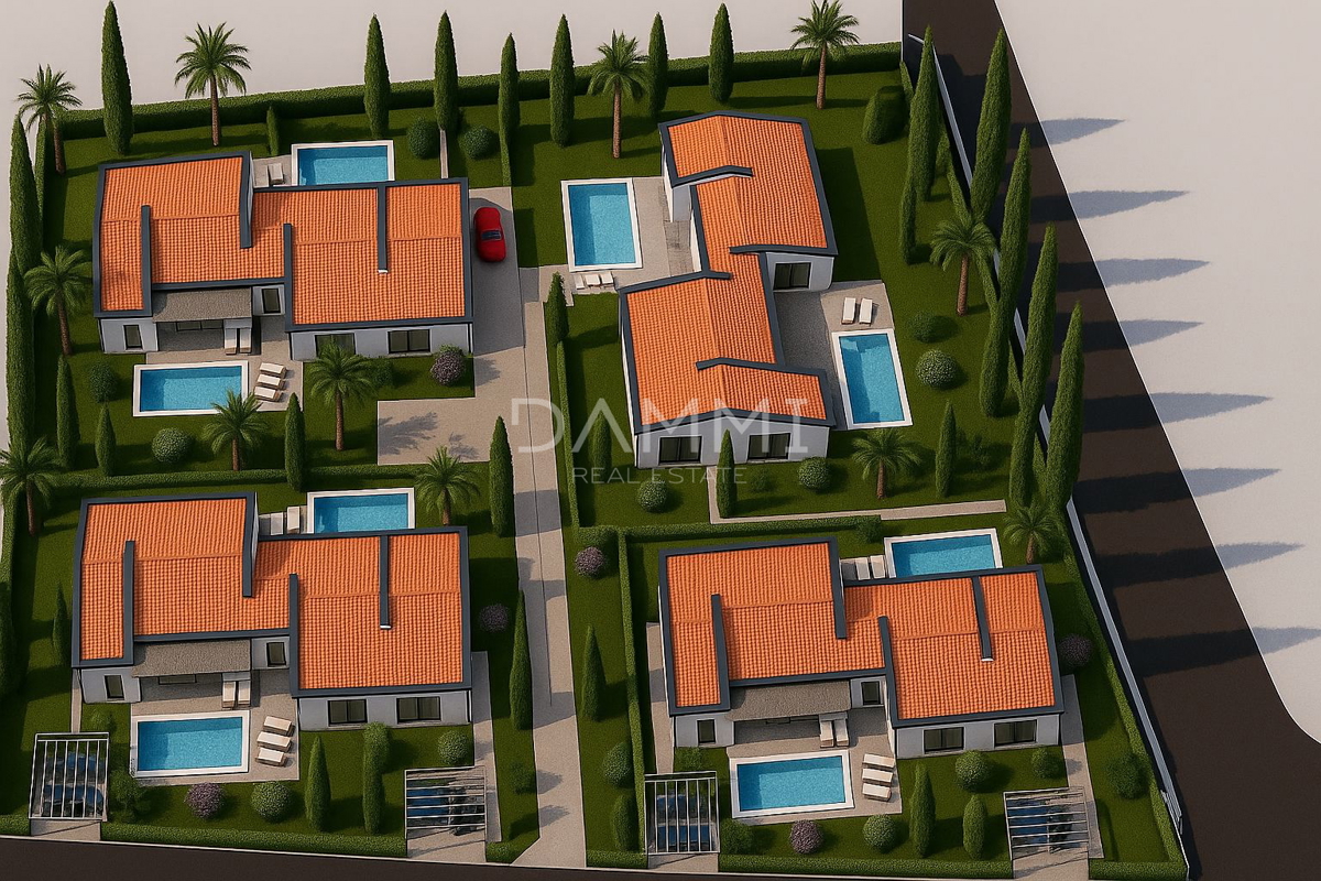 ISTRA, SVETI LOVREČ - VILLA AL PIANO TERRA CON PISCINA IN AMBIENTE TRANQUILLO