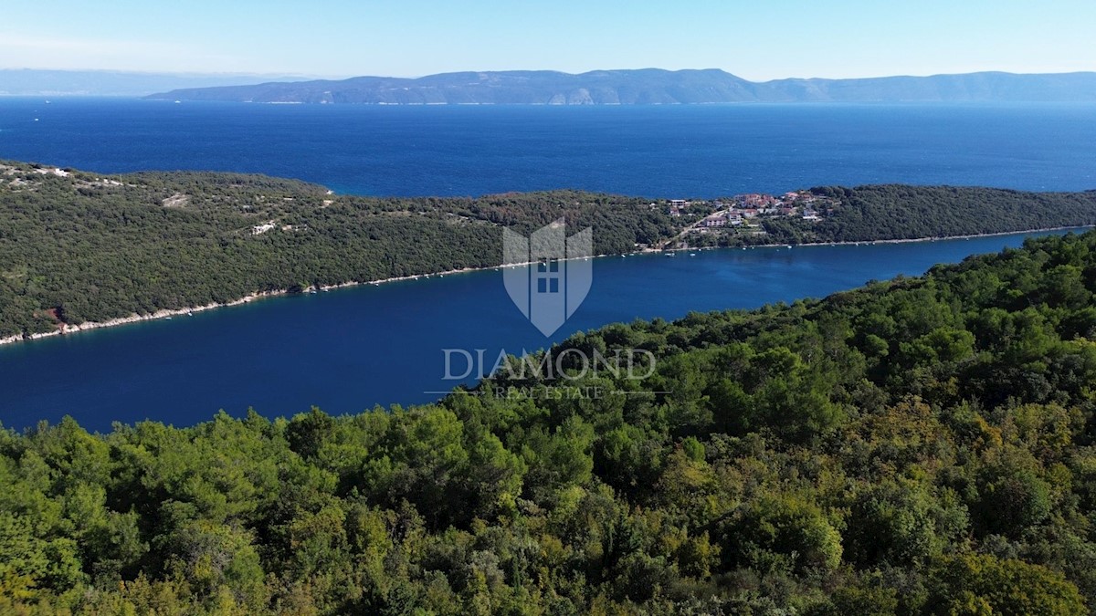 Albona, dintorni, terreno edificabile con vista mare