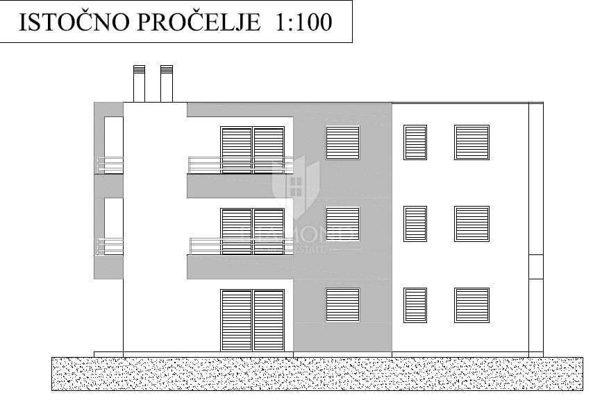 Umago, dintorni, nuova costruzione! Bellissimo appartamento con vista sul mare!