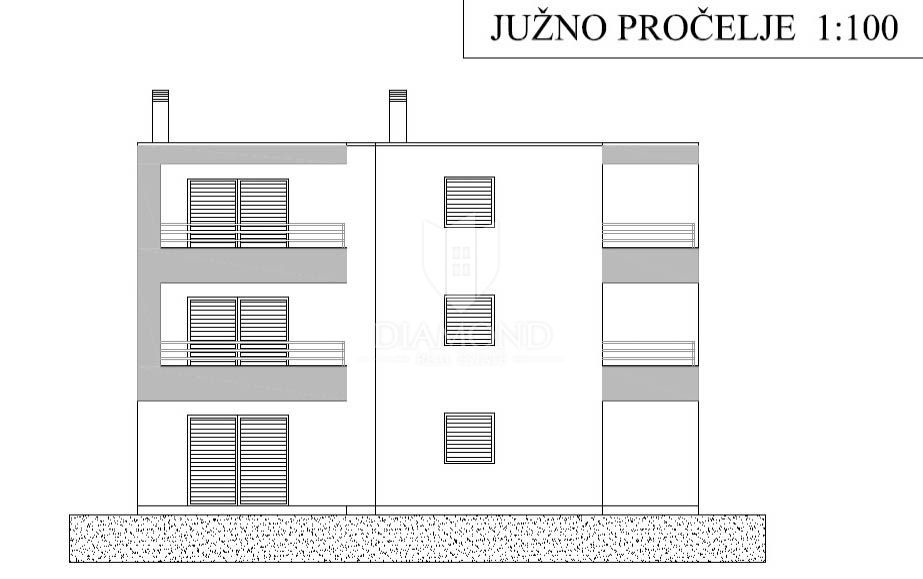 Umago, dintorni, nuova costruzione! Bellissimo appartamento con vista sul mare!