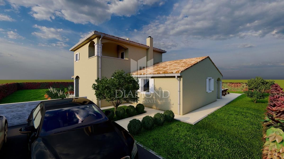 Castel! Casa indipendente con piscina e ampio giardino in costruzione!