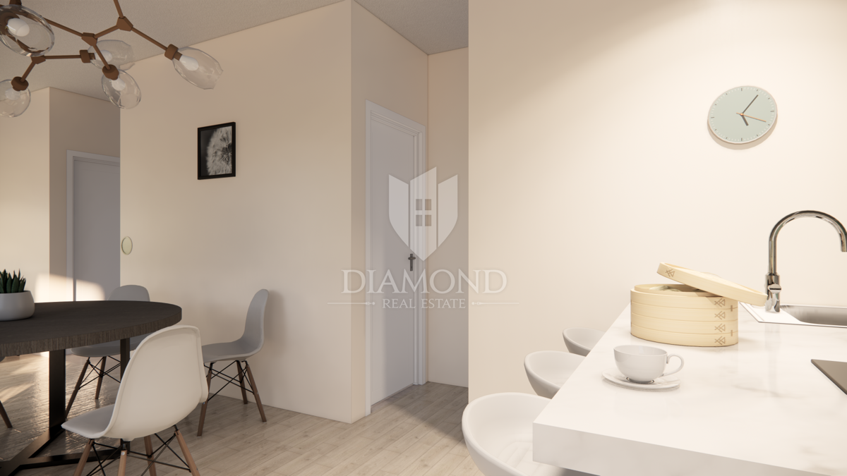 Žminj, dintorni, casa unifamiliare di nuova costruzione con piscina.