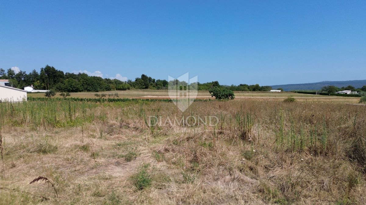 Barban, terreno edificabile in una posizione attraente