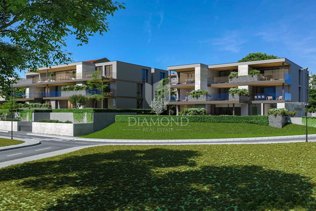 Cittanova, nuovo appartamento di 93 m2 al piano terra con giardino privato di 132 m2!