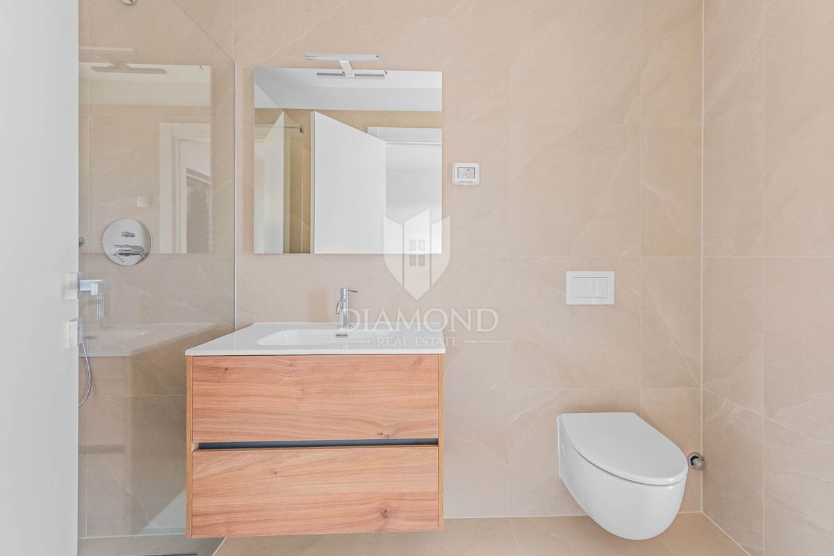 Cittanova, nuovo appartamento di 93 m2 al piano terra con giardino privato di 132 m2!