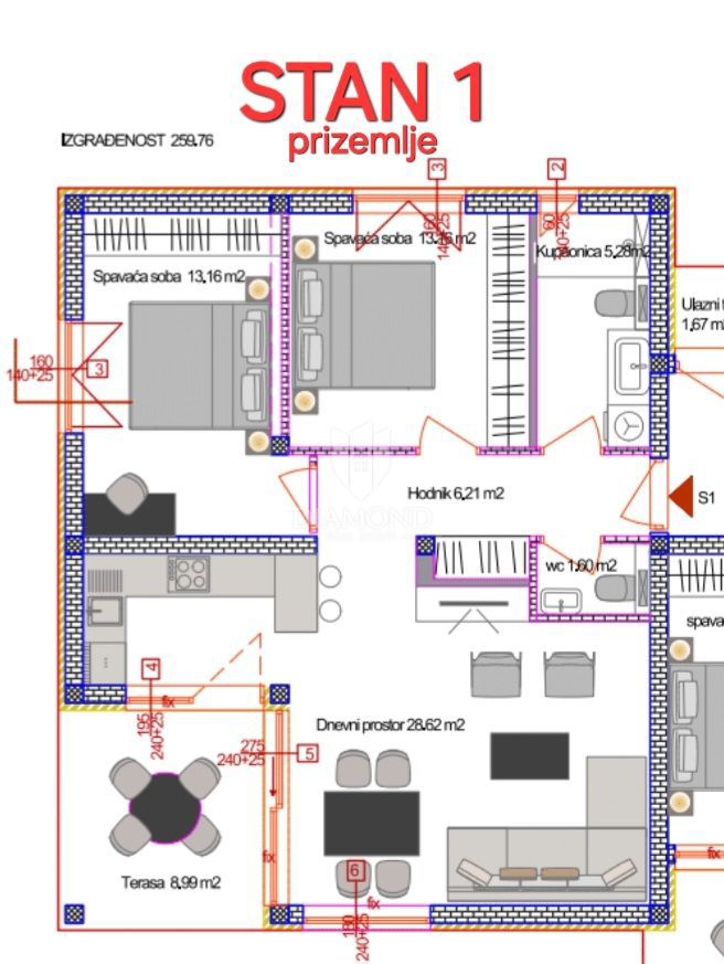 Parenzo, Dintorni - Splendido Appartamento in Costruzione