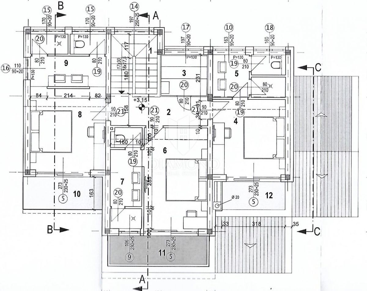 Poreč, dintorni – Casa idilliaca con una vista mozzafiato