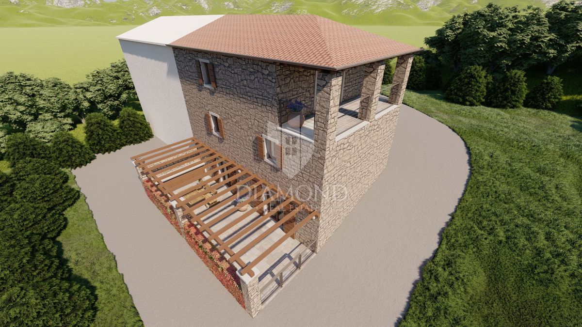 Casa Momjan, Buje, 150m2