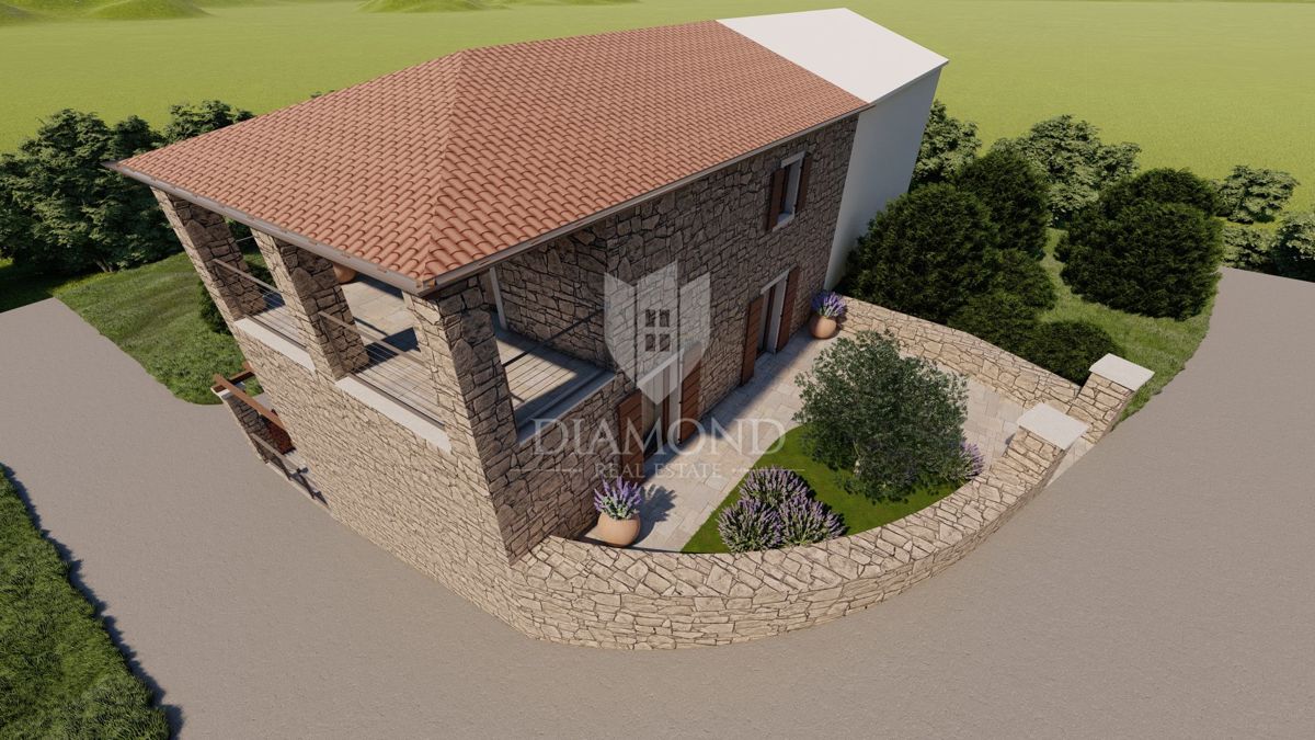 Casa Momjan, Buje, 150m2