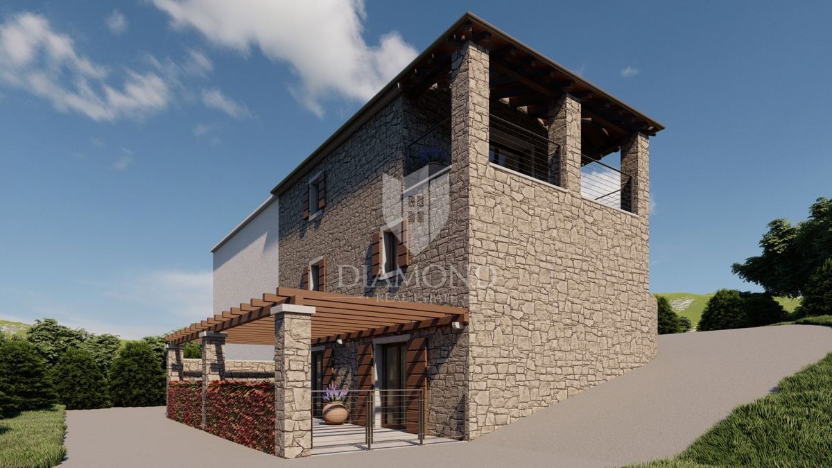 Casa Momjan, Buje, 150m2