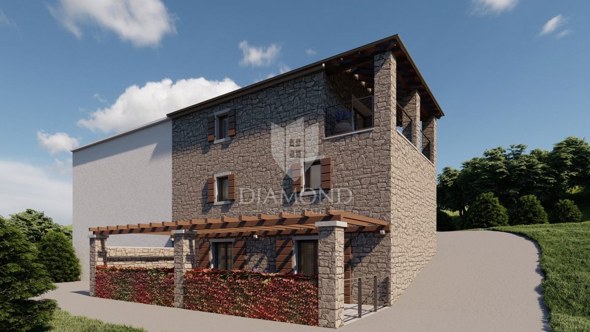 Casa Momjan, Buje, 150m2