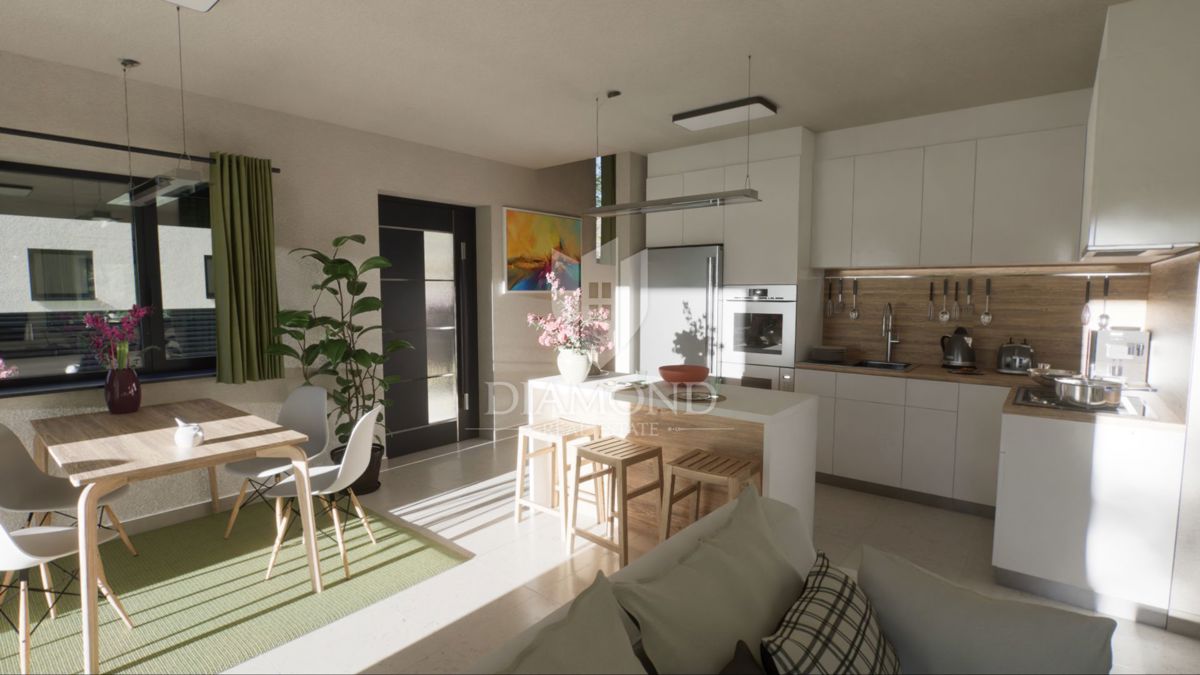 Casa a schiera di nuova costruzione a Parenzo, a 1 km dal mare