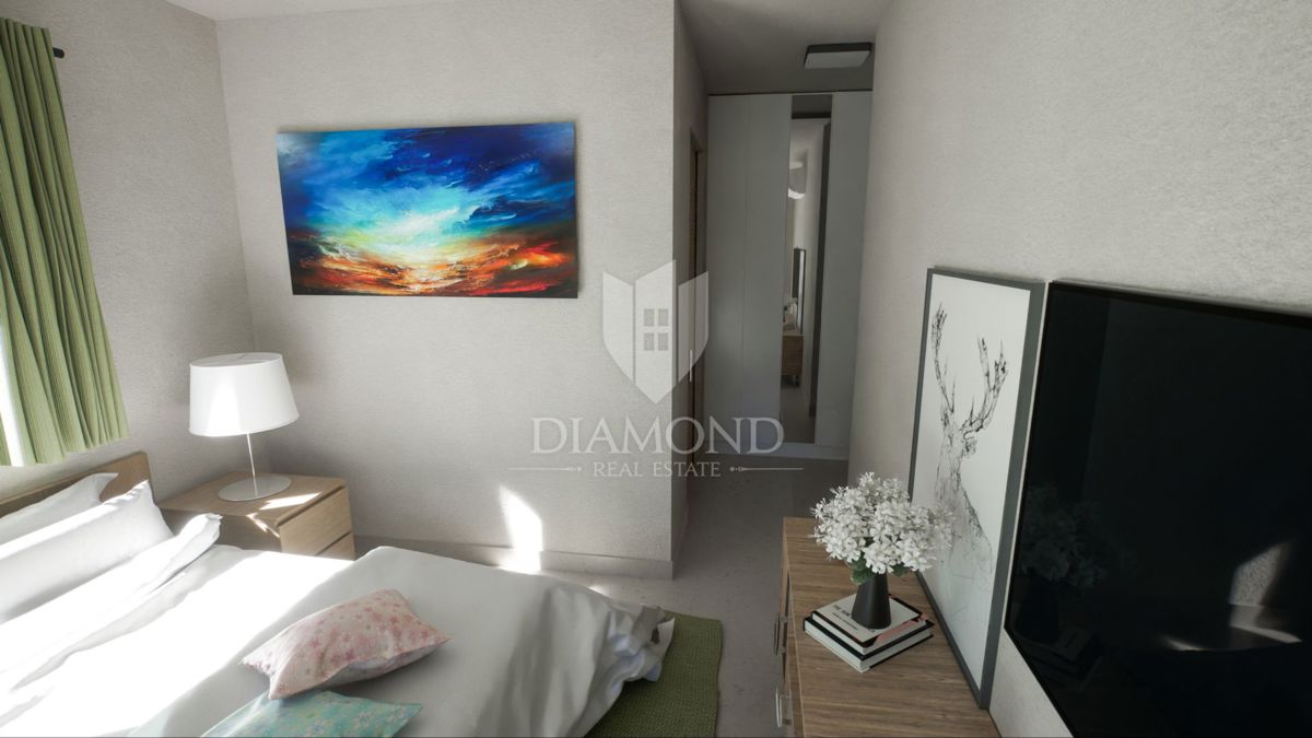 Casa a schiera di nuova costruzione a Parenzo, a 1 km dal mare