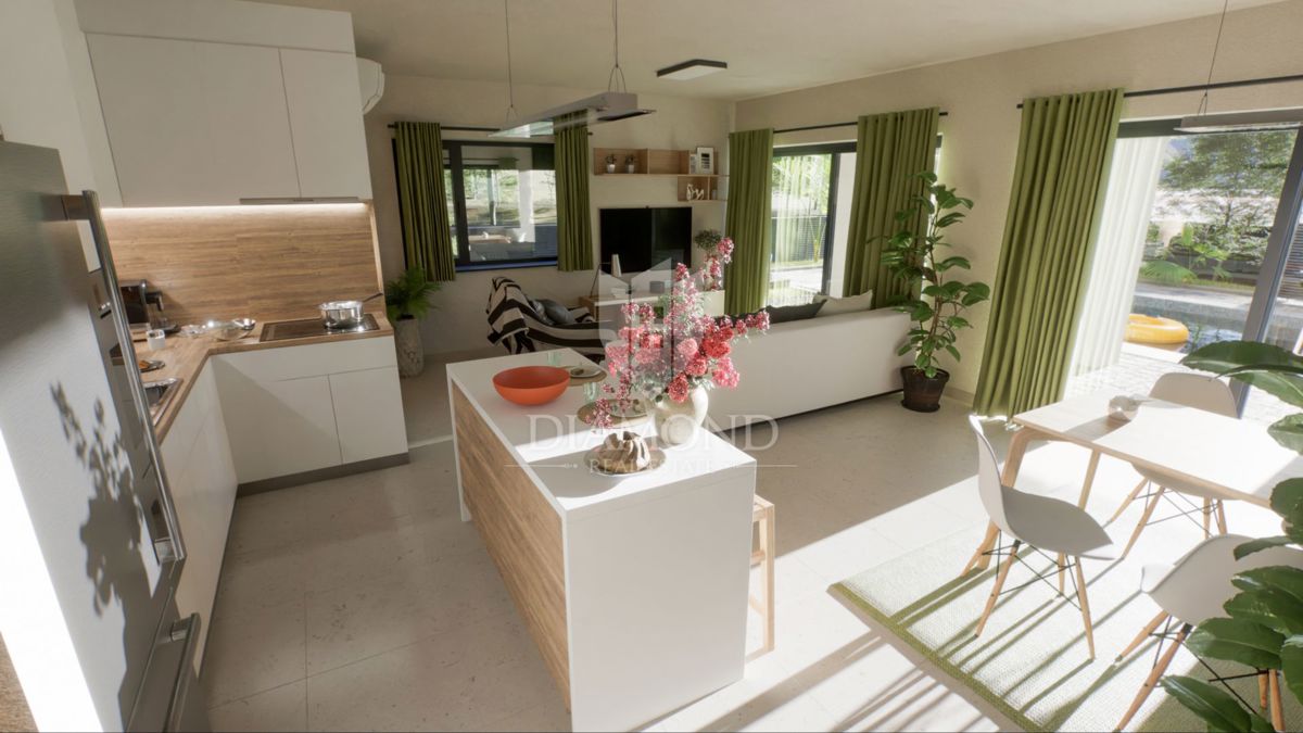 Casa a schiera di nuova costruzione a Parenzo, a 1 km dal mare