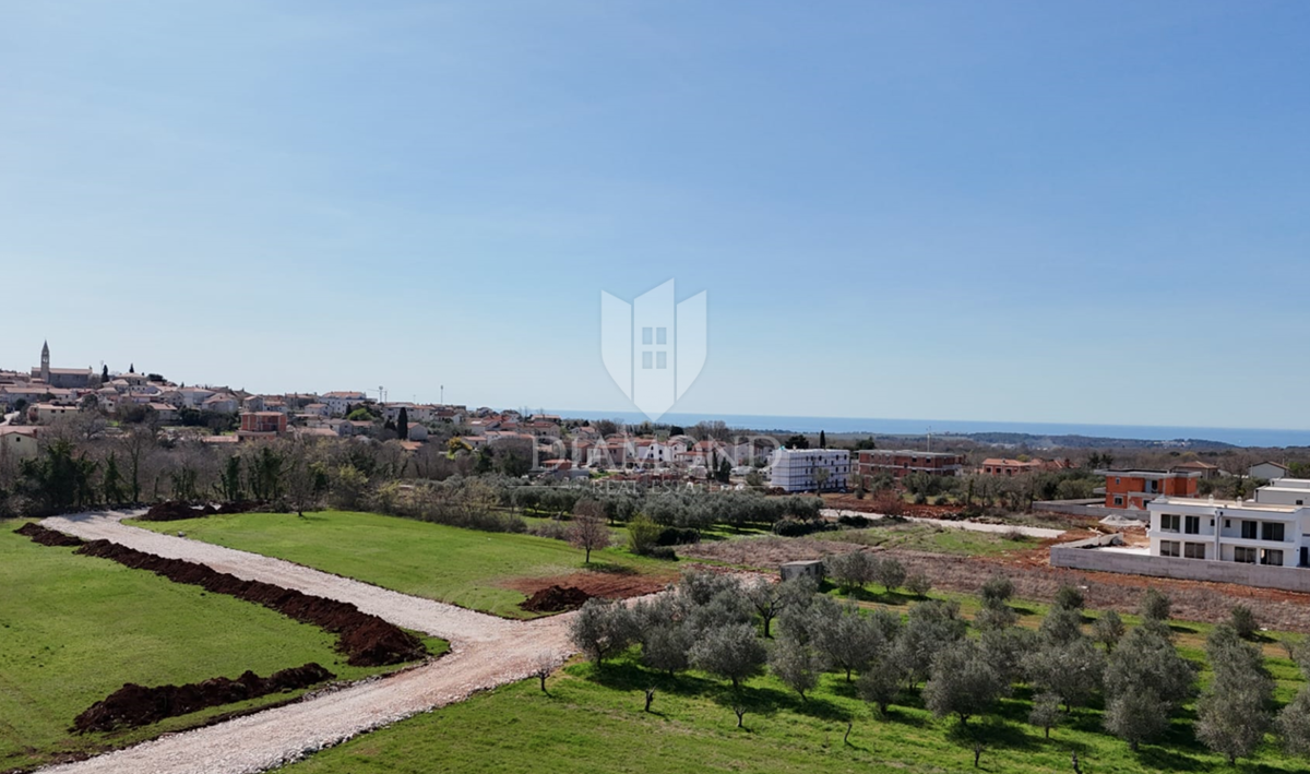 Poreč – Dintorni: Appartamento con terrazza panoramica sul tetto