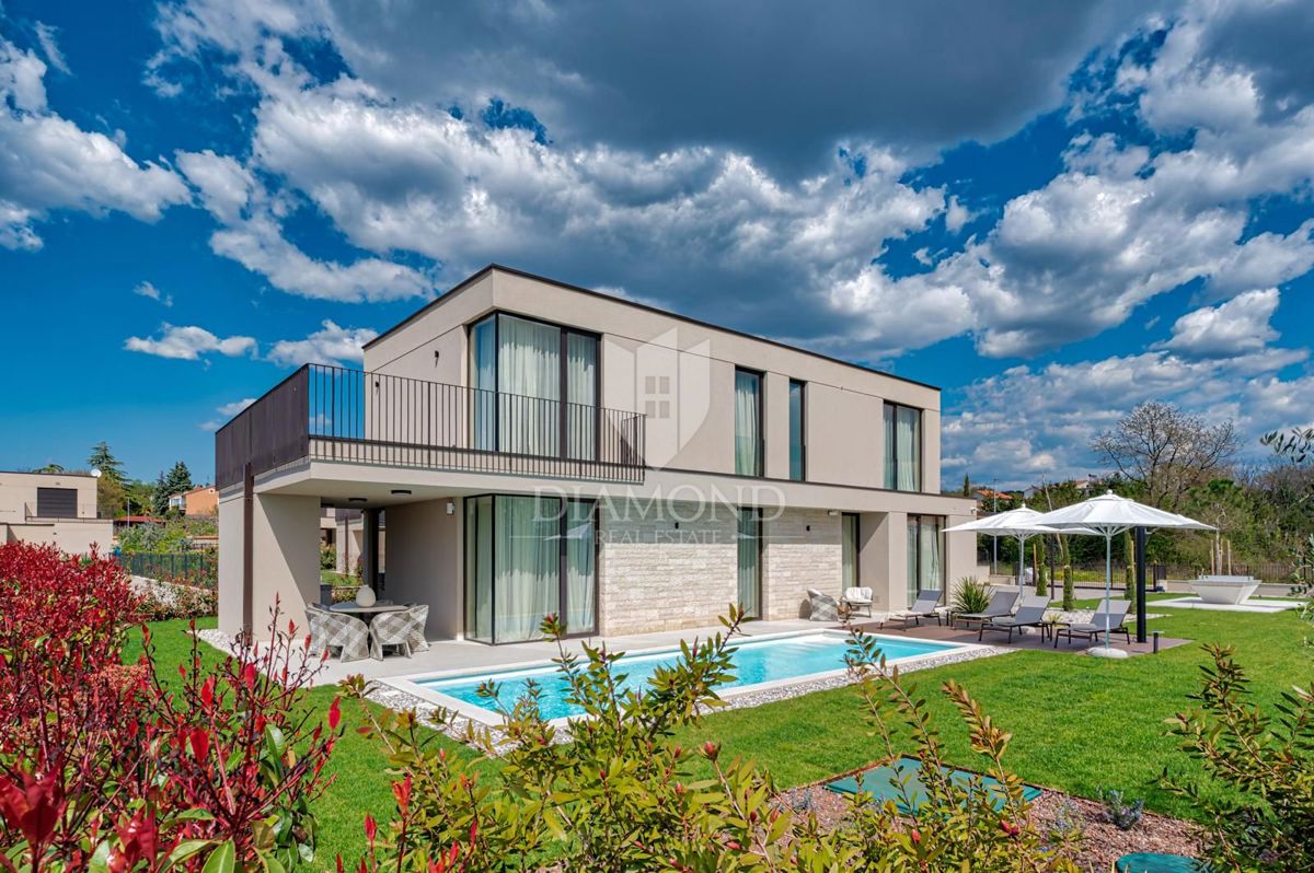 Parenzo, esclusiva villa smart home con vista panpramica
