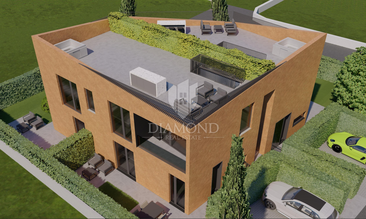 Parenzo, appartamento moderno con giardino