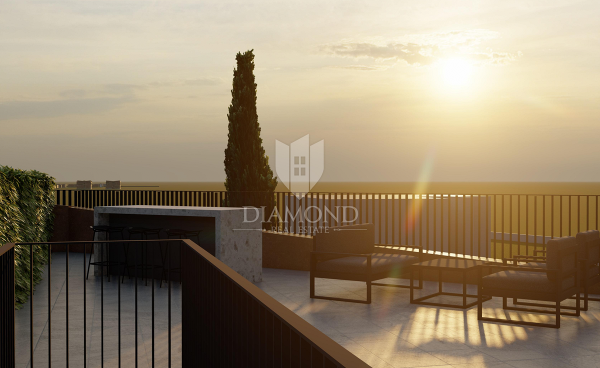 Parenzo, appartamento moderno con giardino