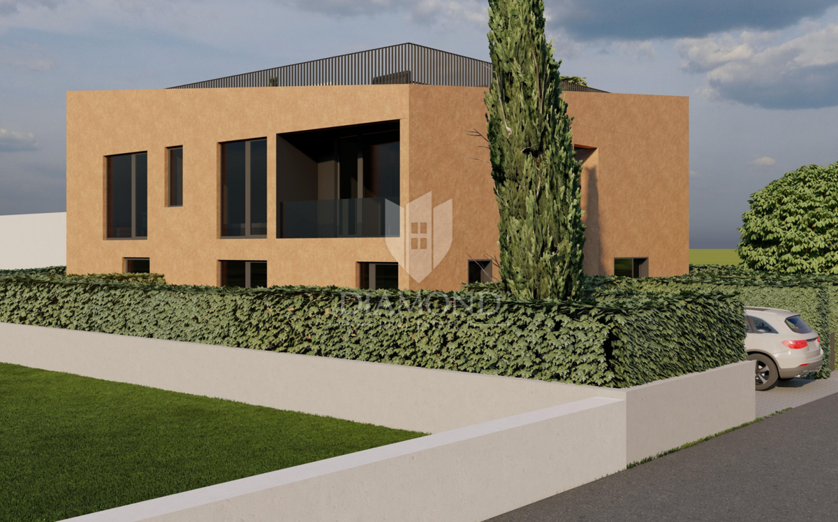 Parenzo, appartamento moderno con giardino