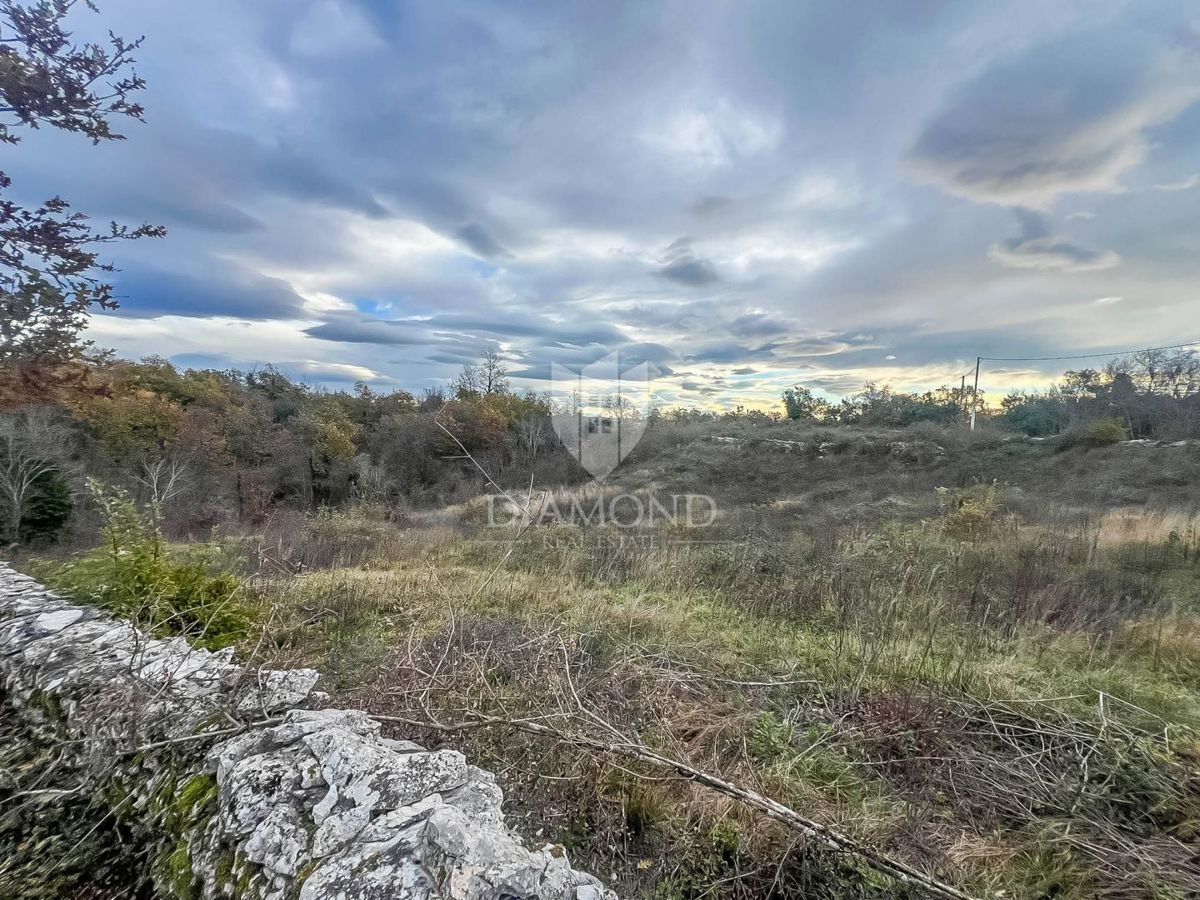 Terreno edificabile con progetto vicino a Dignano