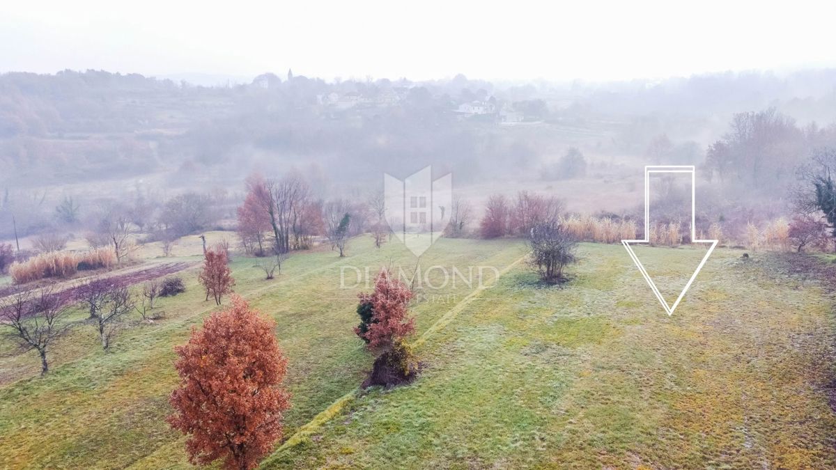 Montona, terreno edificabile ideale per la Vostra casa in Istria!