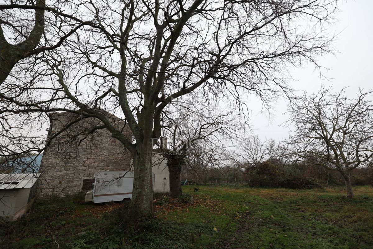 Bale, dintorni, casa in pietra da ristrutturare con ampio cortile