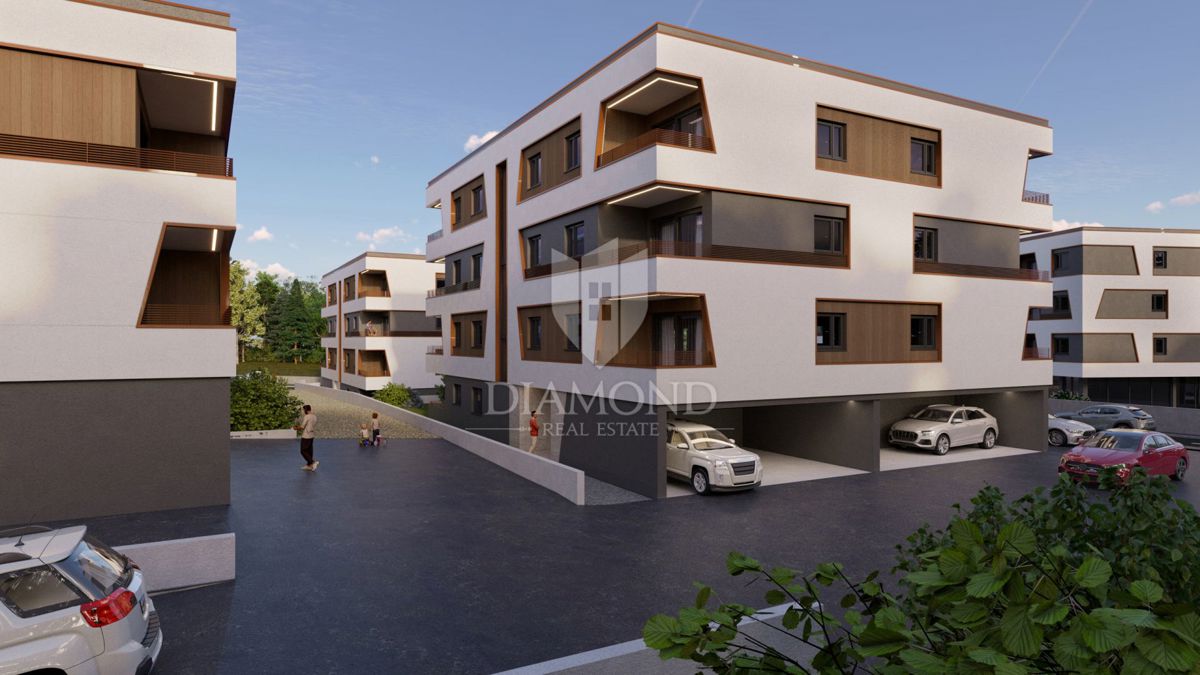 Poreč, Appartamento Attraente in una Nuova Costruzione Esclusiva