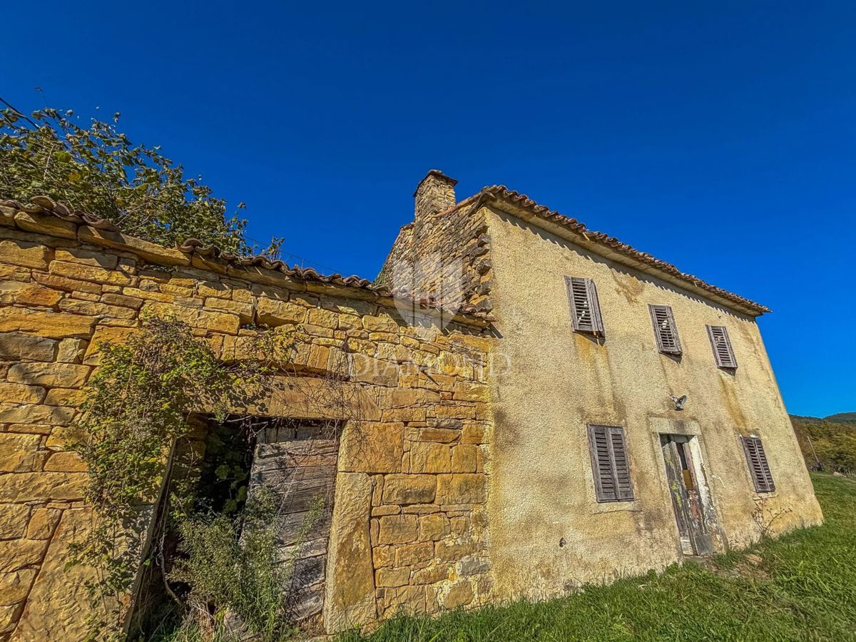Montona, dintorni - casa in pietra con tante possibilità!