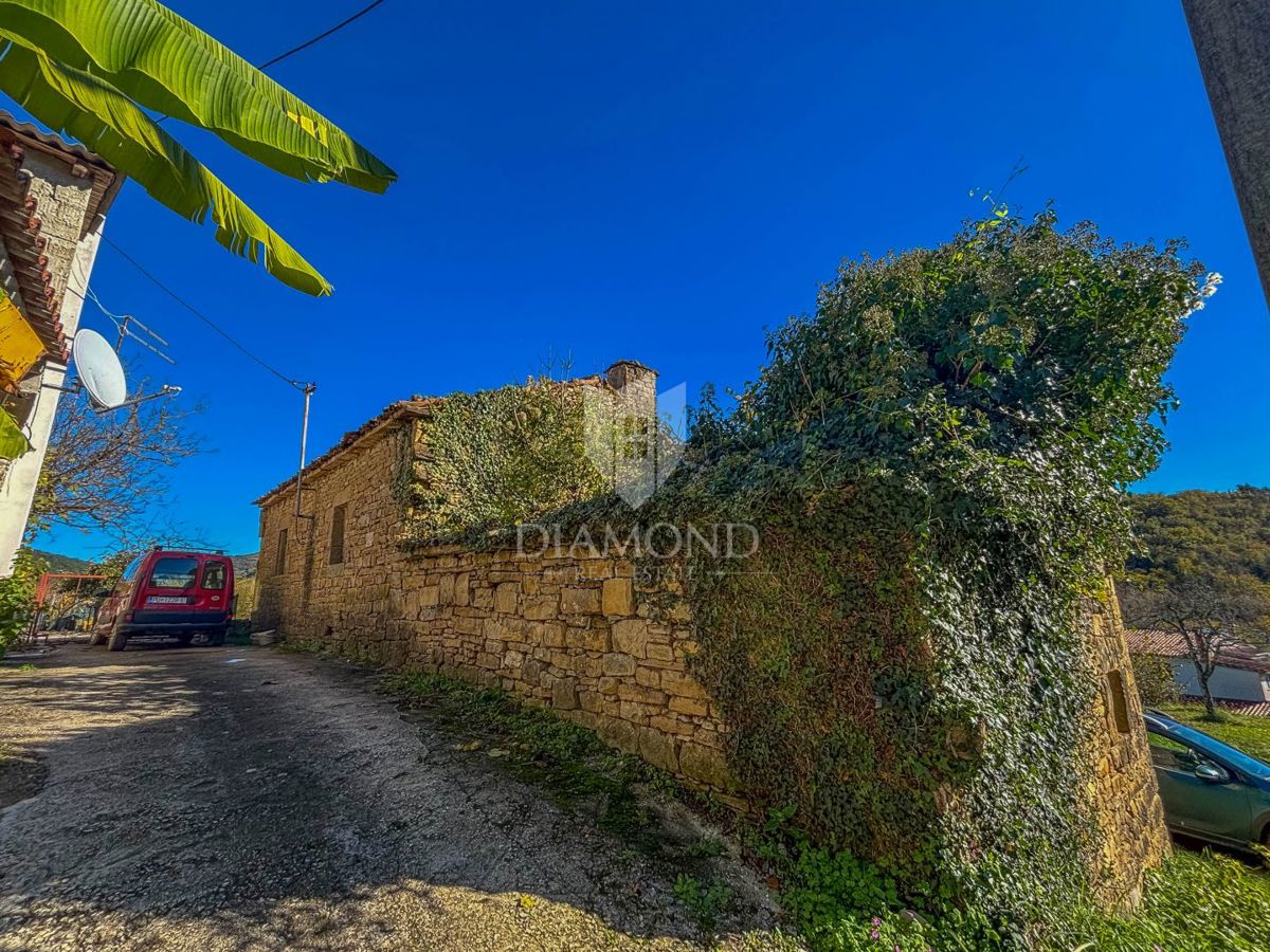 Montona, dintorni - casa in pietra con tante possibilità!