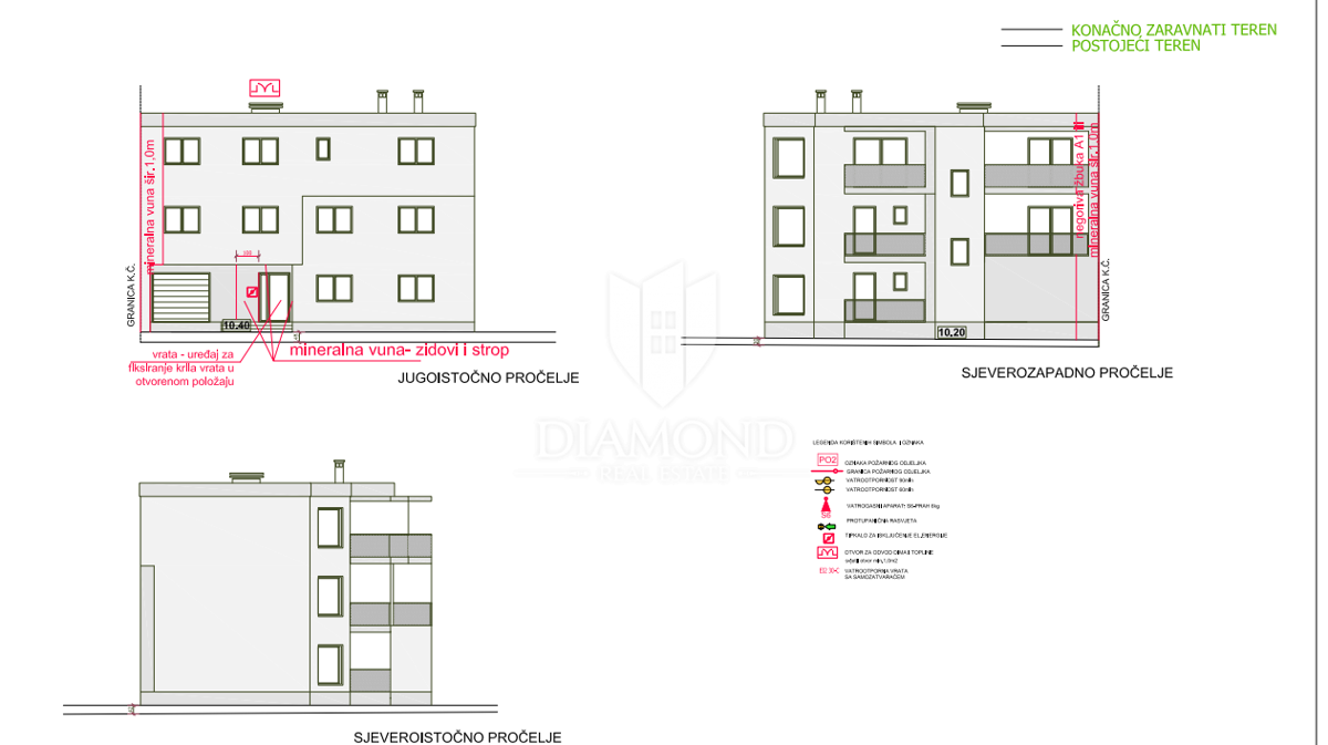  Spazioso appartamento con 4 camere da letto e due terrazze in un nuovo edificio, Valdebek!