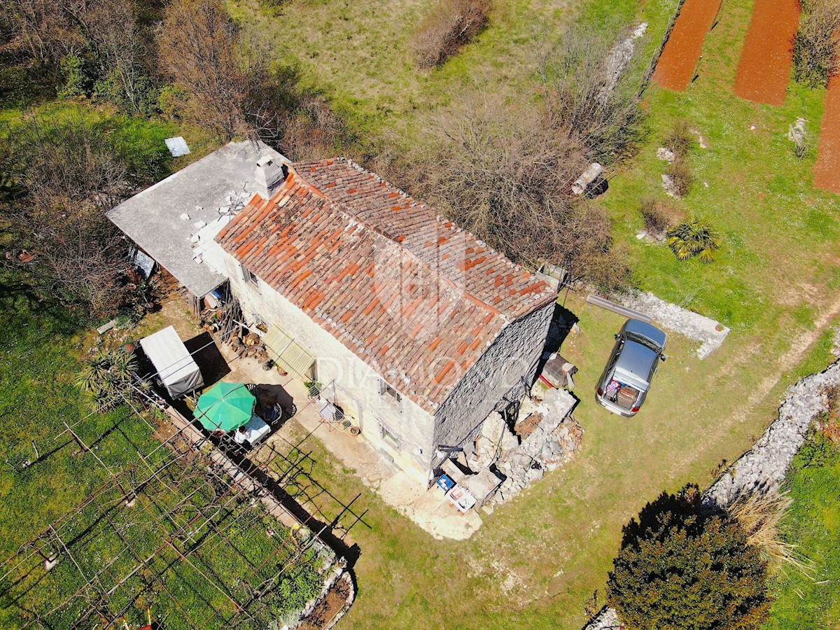 Labin, dintorni, casa istriana in una grande tenuta