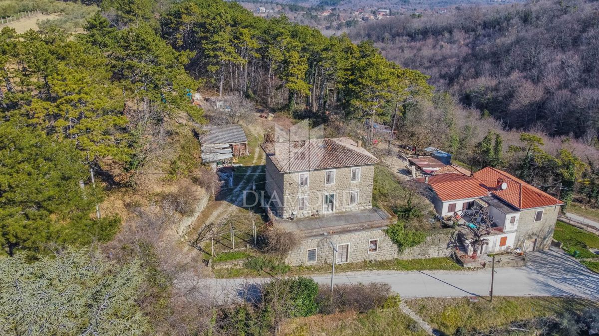 Casa indigena istriana con potenziale e vista su Grisignana