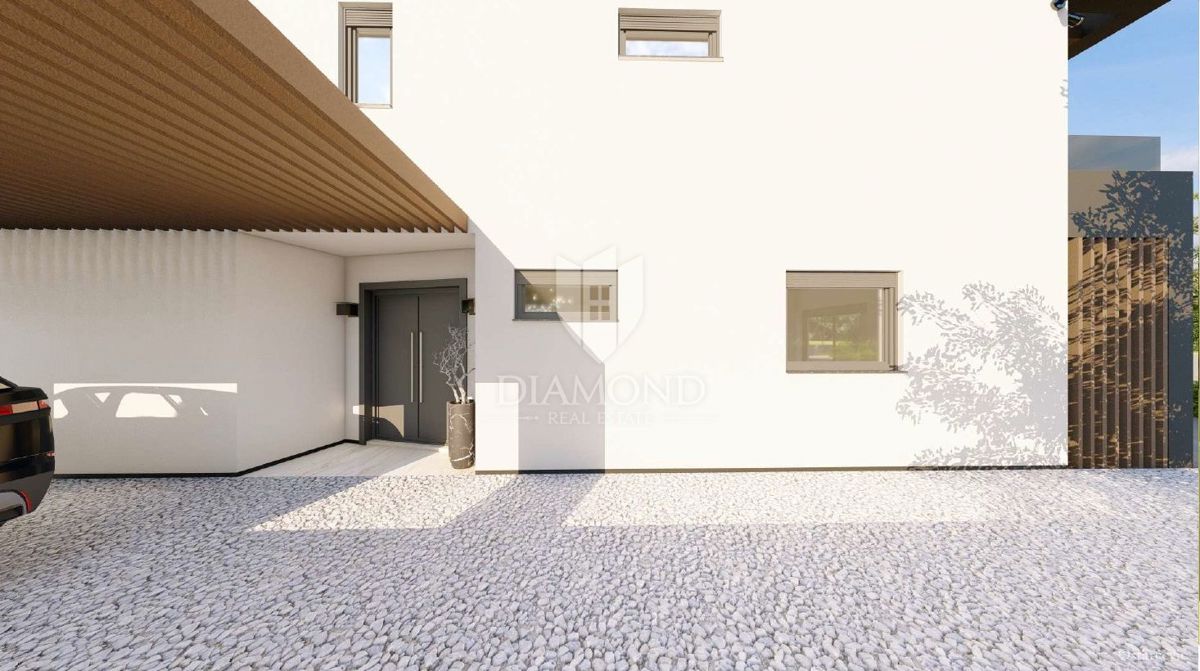 Medulin, dintorni, villa moderna in una posizione tranquilla
