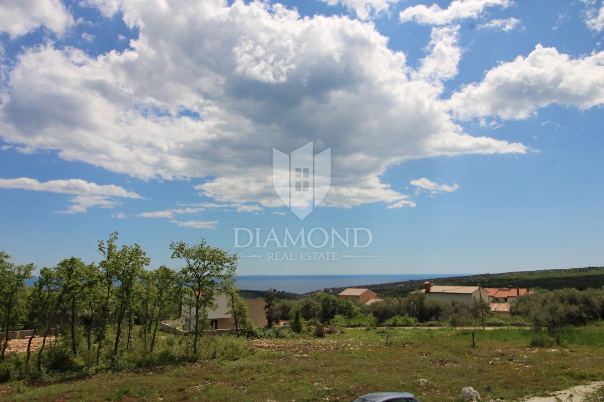 Marčana, dintorni, casa vacanza in costruzione, vista mare