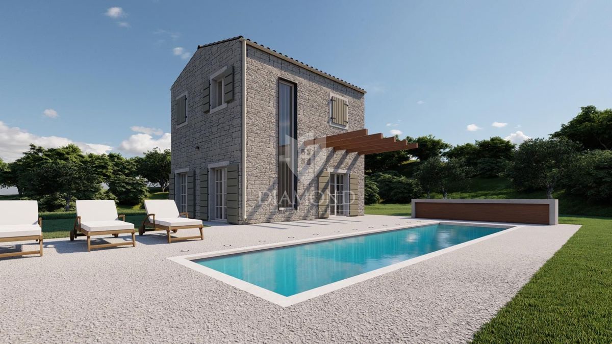 Momiano, dintorni! Bella casa in pietra immersa nella natura!