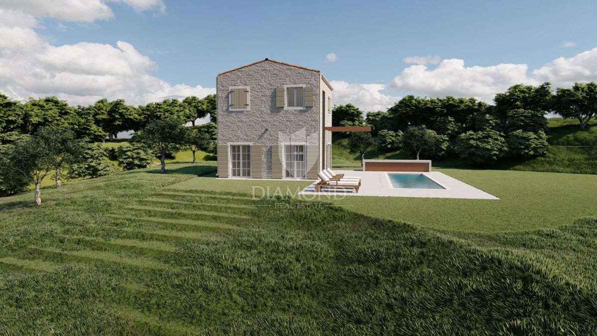 Momiano, dintorni! Bella casa in pietra immersa nella natura!