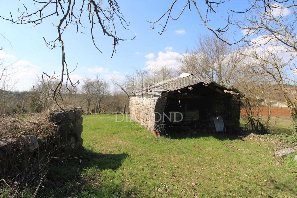 Istria centrale, dintorni, casa da adattare con ampio terreno