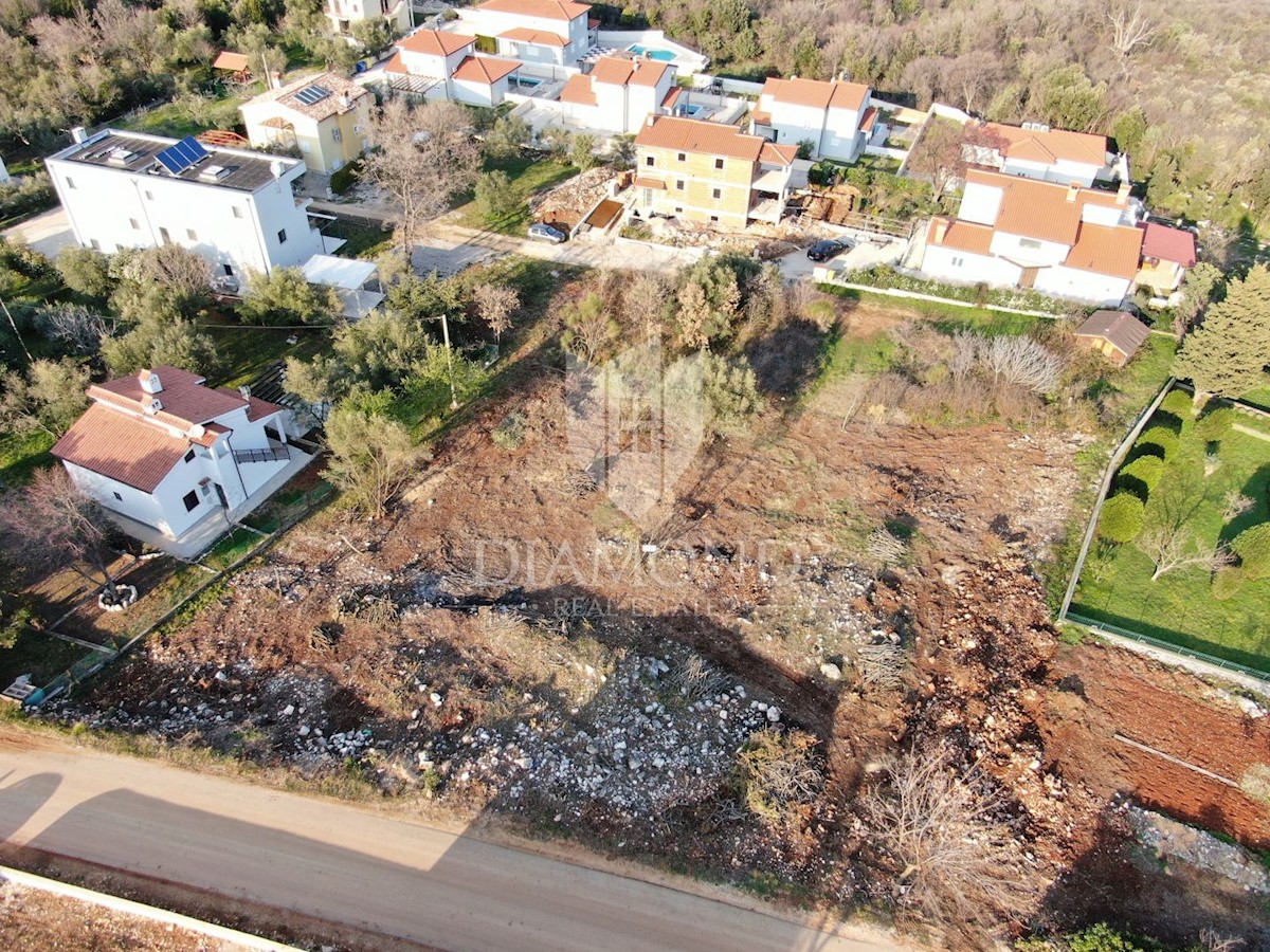 Labin, Rabac, terreno edificabile con vista mare