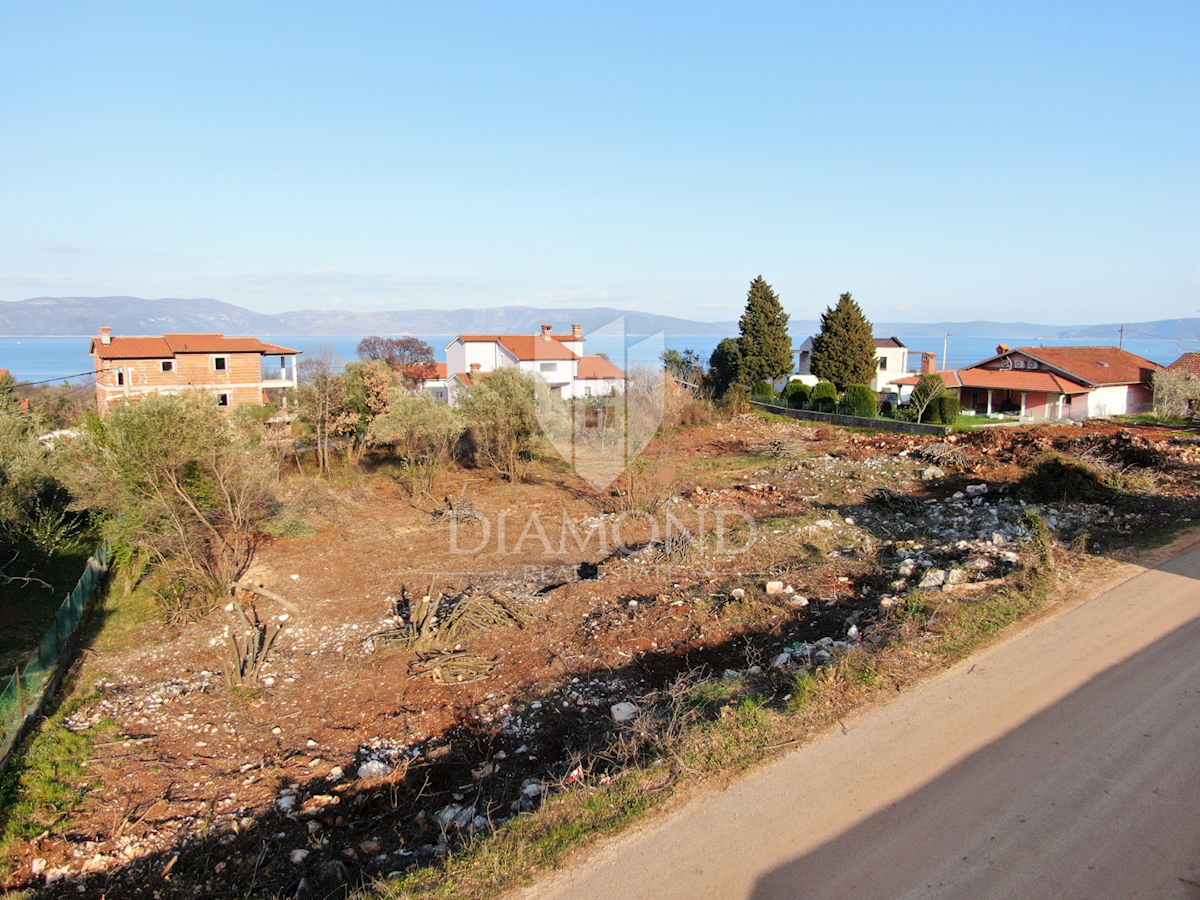 Labin, Rabac, terreno edificabile con vista mare