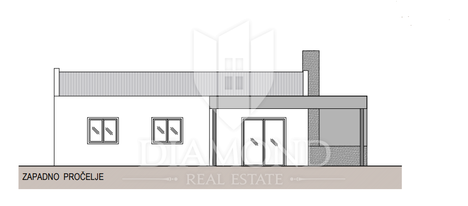 Marčana, dintorni, terreno con licenza edilizia