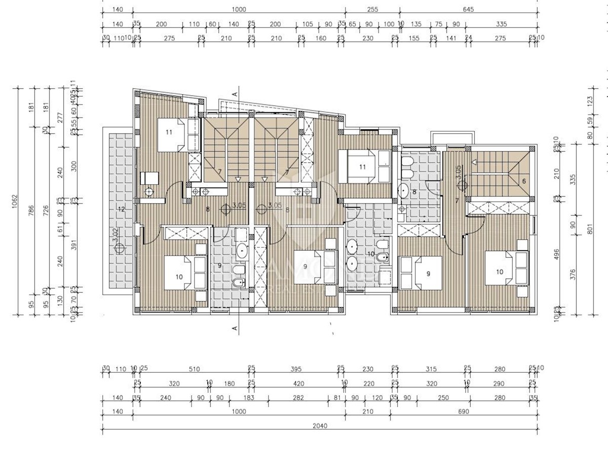 Umago, nuovo edificio! Casa moderna con piscina a 500 m dal mare!