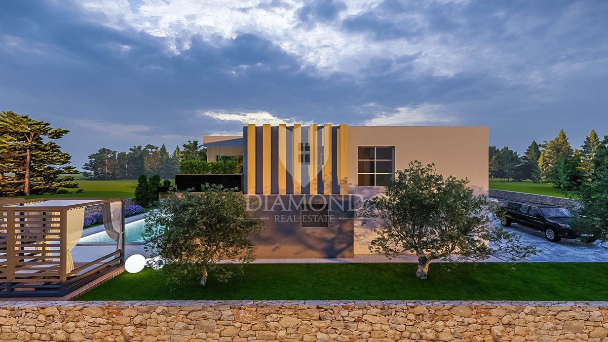 Una bellissima casa nuova con piscina vicino a Dignano