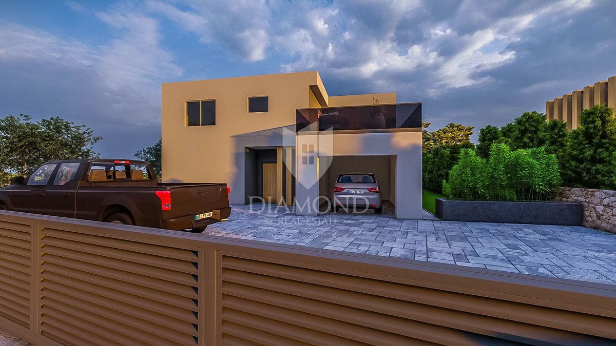 Una bellissima casa nuova con piscina vicino a Dignano