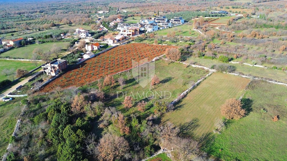 Dignano, terreno edificabile con vista mare