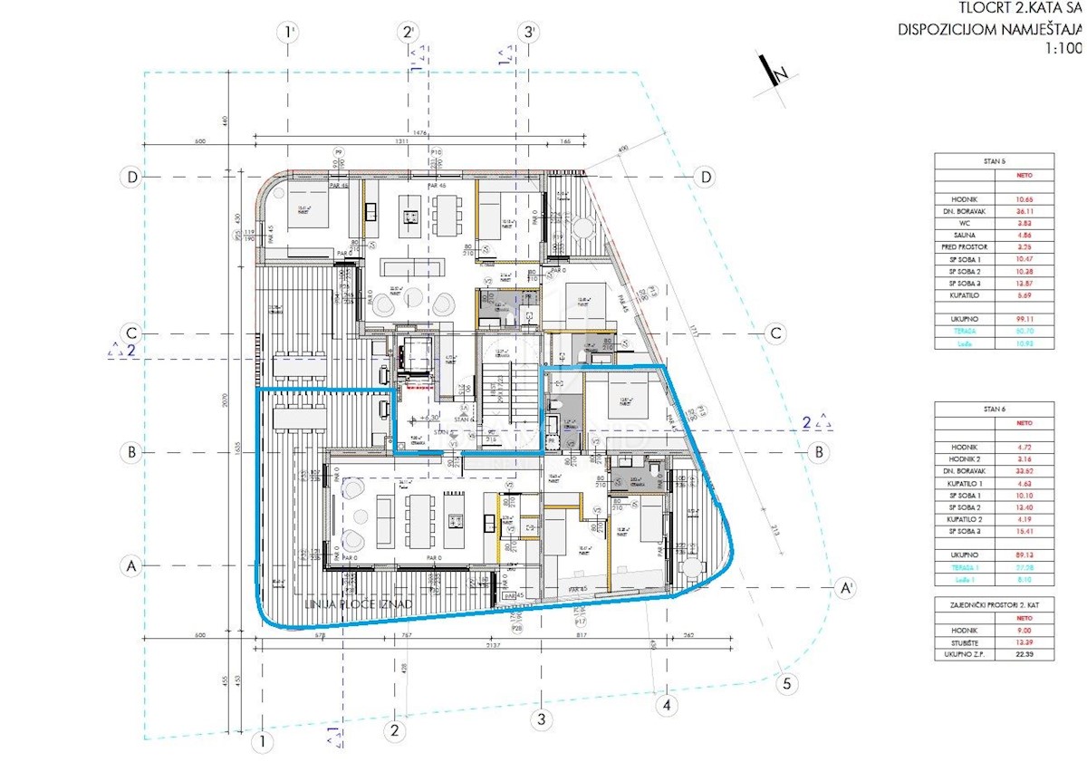 Umago, dintorni! Lussuoso appartamento con vista mare in costruzione!