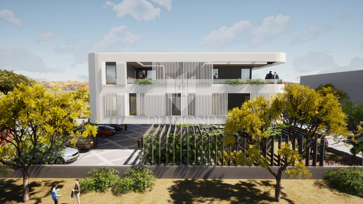 Umago, dintorni! Lussuoso appartamento con vista mare in costruzione!