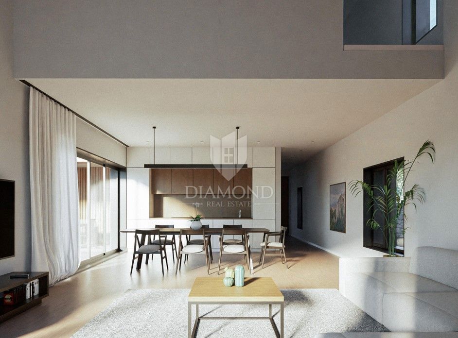 Barban, terreno con progetto in una posizione tranquilla