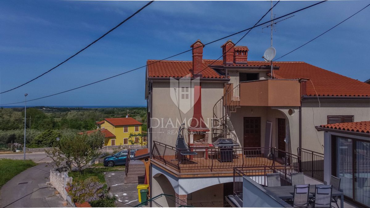 Verteneglio, casa indipendente con vista sul mare!