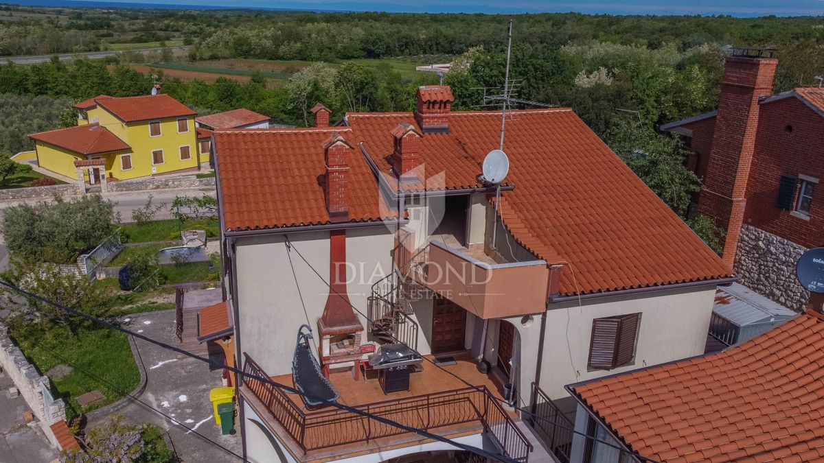Verteneglio, casa indipendente con vista sul mare!
