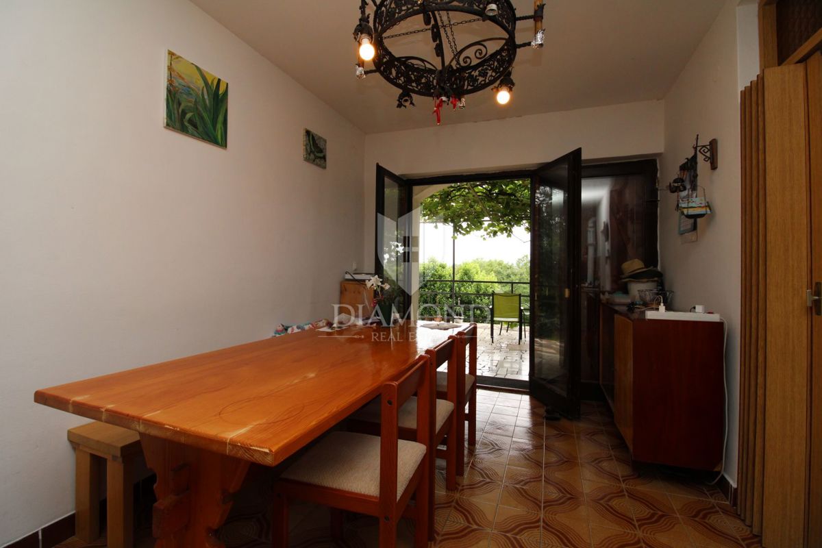 Labin, dintorni, casa bifamiliare con vista mare